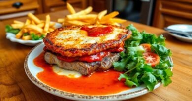 bife-a-parmigiana-crocante-em-menos-de--minutos-com-ingredientes-simples-e-sem-forno