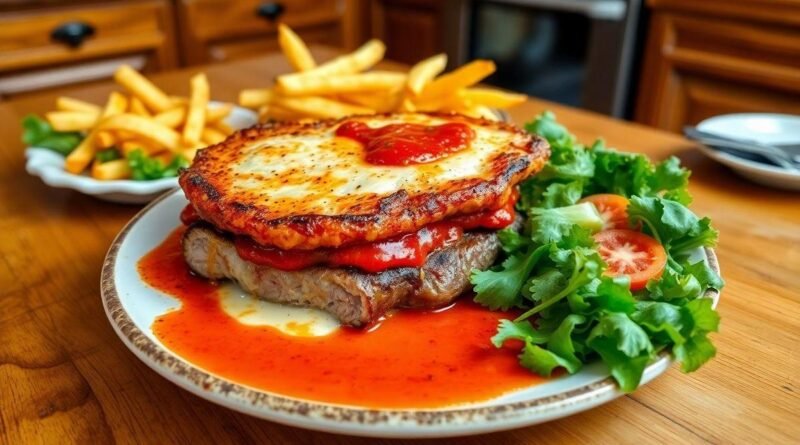 bife-a-parmigiana-crocante-em-menos-de--minutos-com-ingredientes-simples-e-sem-forno