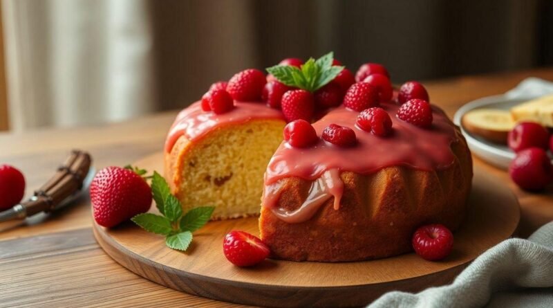 bolo-de-pistache-com-creme-de-frutas-vermelhas-delicia-cremosa-facil-de-fazer-em-uma-tigela