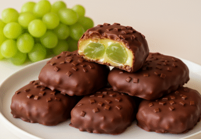 Bombom de Uva Coberto com Chocolate: Uma Delícia Irresistível