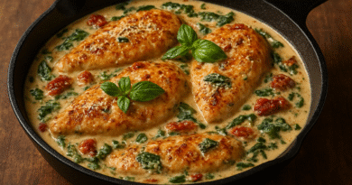 Receita Cremosa de Frango Toscano: Um Prato Irresistível para Encantar sua Mesa
